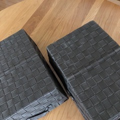 収納ケース　2個の画像