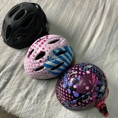 自転車子供用ヘルメット3個セットの画像