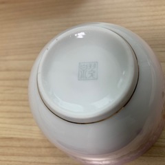 　桜柄 湯飲み コースター ５客 セット の画像