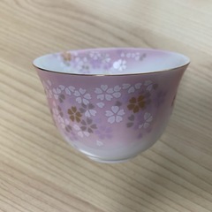 　桜柄 湯飲み コースター ５客 セット の画像