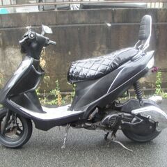 アドレスV125G　カスタム　デビルマスク　整備実動　ケツ上げ　全国配送対応　シグナスX　NMAX　PCXの画像