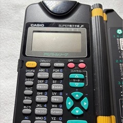 ジャンク　CASIO super電子手帳Jr.