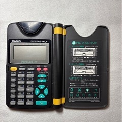 ジャンク　CASIO super電子手帳Jr.の画像