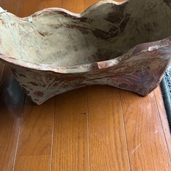 花器　少しかけあり　目立ちません　60×30×30センチ程度の画像