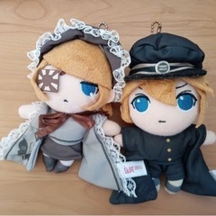 千本桜 鏡音リン・レン ぬいぐるみキーホルダー