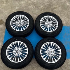 【新車外し】新型40系アルファード 純正タイヤホイールセット 4本