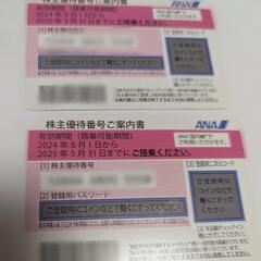 ANA株主優待２枚