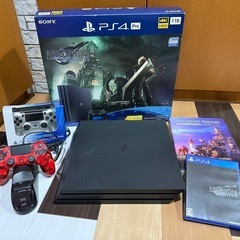 プレステ4 Pro 1TB  ファイナルファンタジーVII リメ...