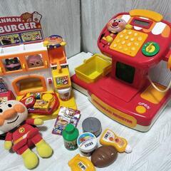 アンパンマン　レジスター　ハンバーガーショップ