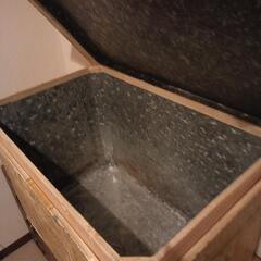 アンティーク茶箱①の画像