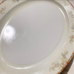 食器 オーバル皿 特大 オードブル皿 オードブルディッシュ アンティーク オグデン ロイヤルチェスター パーティー皿 大皿 の画像