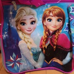 ディズニーアナと雪の女王5ピース 女の子用バックパックの画像
