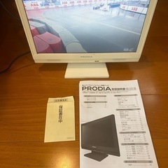 液晶テレビ　16インチ　PRD-LA103-16W