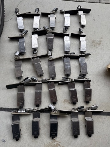 物件管理ロック　4段番号錠付き　中古 25個