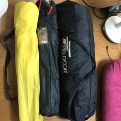 テントとチェアー二脚