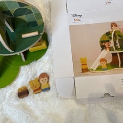 KIDEA ディズニー 木製おもちゃ くまのプーさん