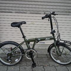 Jeep[ジープ]JE-206G 20吋折り畳み自転車 外装6段...