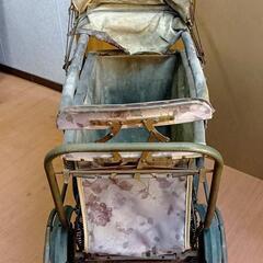 昭和レトロ アンティーク 乳母車 希少 年代物の画像