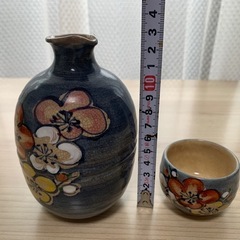 梅柄　徳利　お猪口の画像