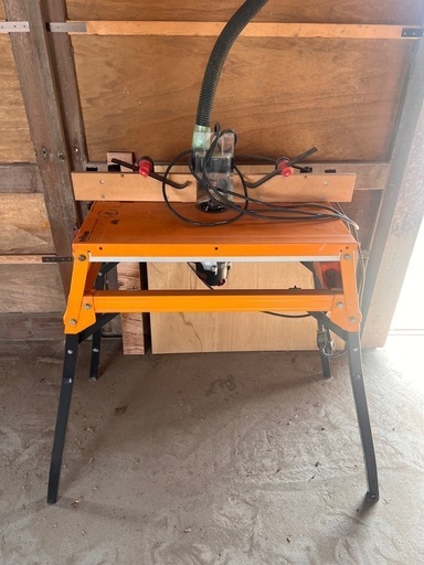 中古美品】ルーター&ジグソースタンド triton