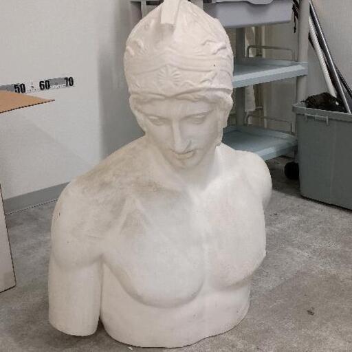 石膏像　マルス　台座付き （美品 マルス 石膏像 台座付き 原則直接取引 美品 お届け相談 - メルカリ
