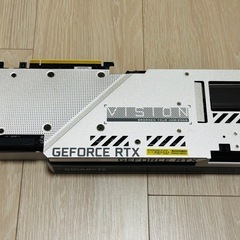 GIGABYTE GeForce RTX 3090 VISION OC 24g NVIDIA 24GB GDDR6Xの画像