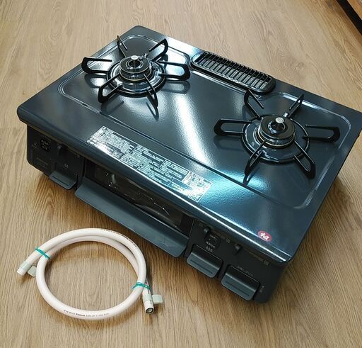 3か月間保証☆配達有り！10000円(税別）パロマ ガスコンロ 水無片面