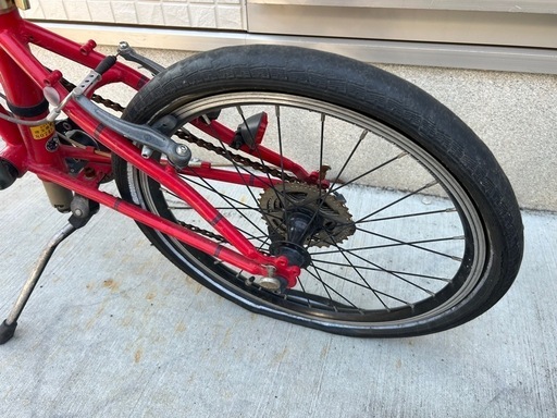 折りたたみ自転車 ダホンROUTE 新品部品多数 引取り優先 DAHON