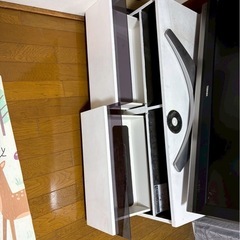 テレビ台/ホワイト/0円/引越し整理　の画像