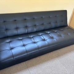 【美品】ソファベッド（カバー2枚付き）