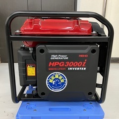 【未使用品】【店頭引取限定】4サイクル　インバーター発電機MEIHO HPG3000i 99000円（税込）の画像