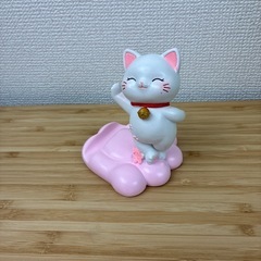 招き猫　携帯電話ホルダー