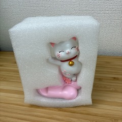 招き猫　携帯電話ホルダーの画像
