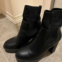 «6月末まで»AZUL BY MOUSSY ブラックソックスヒー...