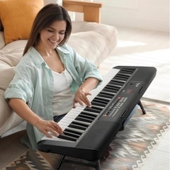 【未使用】61鍵盤 多機能 電子キーボードの画像