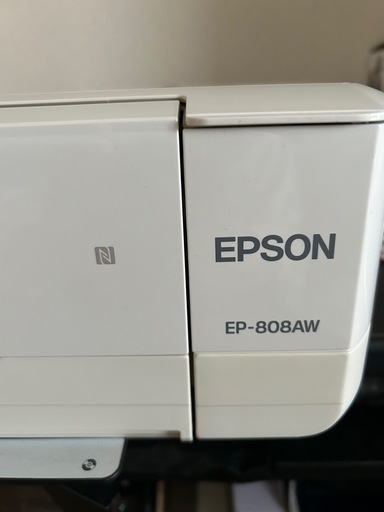 引き渡し EPSON EP-808AW ホワイトプリンター