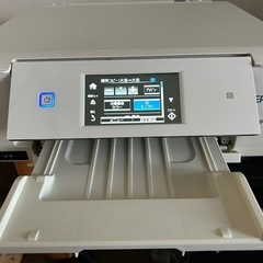 引き渡し EPSON EP-808AW ホワイトプリンターの画像