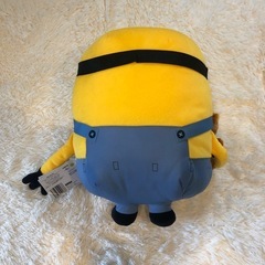 大きめ　ミニオン　ボブ　ぬいぐるみ　商品タグ付き　約 40cmの画像