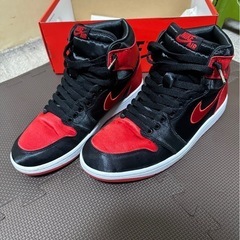 Nike Air Jordan 1 ブラック/レッド　27cmの画像