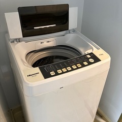 【ハイセンス】洗濯機