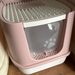 猫のトイレ扉付き新品