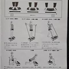 (美品)　バランスブレード　夏本番に向けて二の腕にも効くダイエット振動ブルブルマシーンの画像