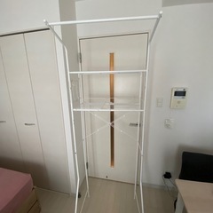 ランドリーラック　洗濯機収納棚