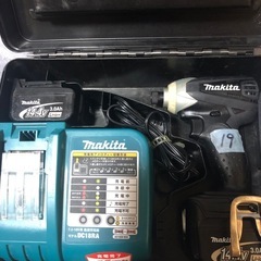 マキタ14vインパクトドライバTD132D中古、美品