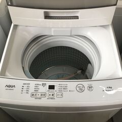 AQUA　２０２１年　４．５K洗濯機