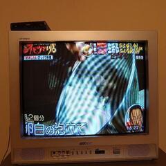 使用頻度あまりないです。ビクターブラウン管テレビ