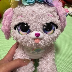 動く犬