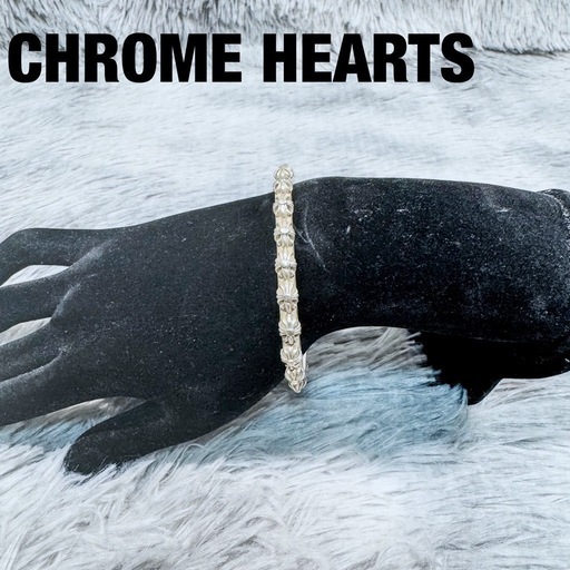 クロムハーツ　ブレスレット　シルバー　クロスブレスレット