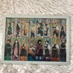 鬼滅の刃　ロングステッカー　フルコンプ　額縁入り　シンデレラフィットの画像