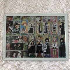 鬼滅の刃　ロングステッカー　フルコンプ　額縁入り　シンデレラフィットの画像